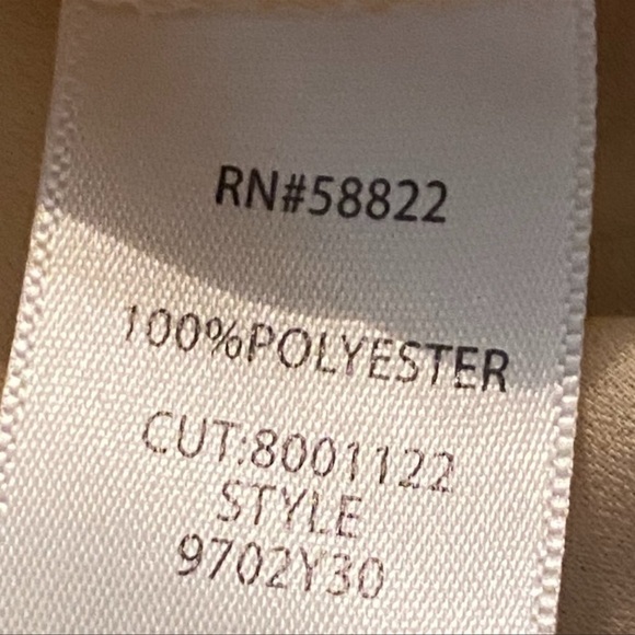 Max Studio Yellow Ruffle Blouse Large - Picture 4 of 5